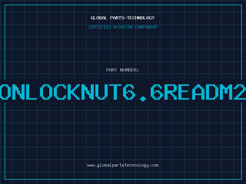 Aviation Part 93-BNYLONLOCKNUT6.6READM201.5MMP