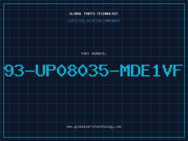 Aviation Part 93-UP08035-MDE1VF