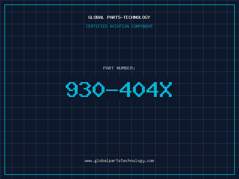 Aviation Part 930-404X