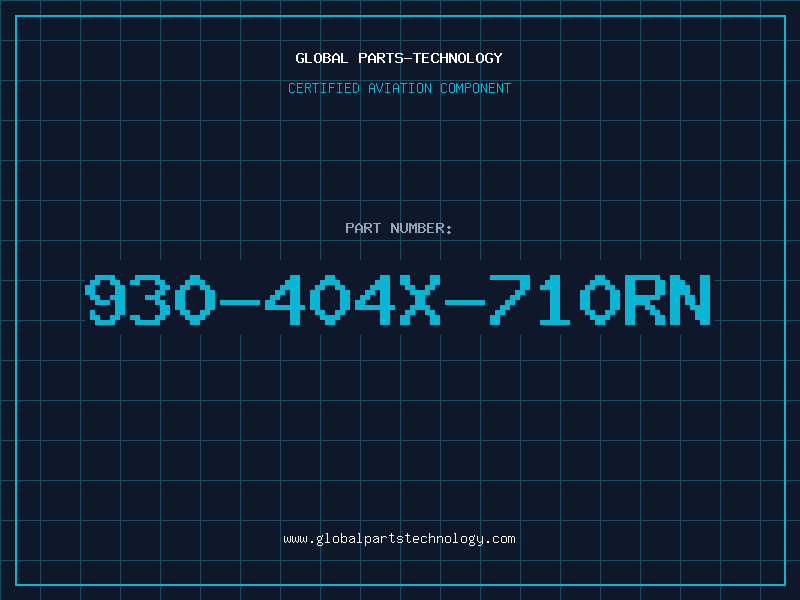 Aviation Part 930-404X-710RN
