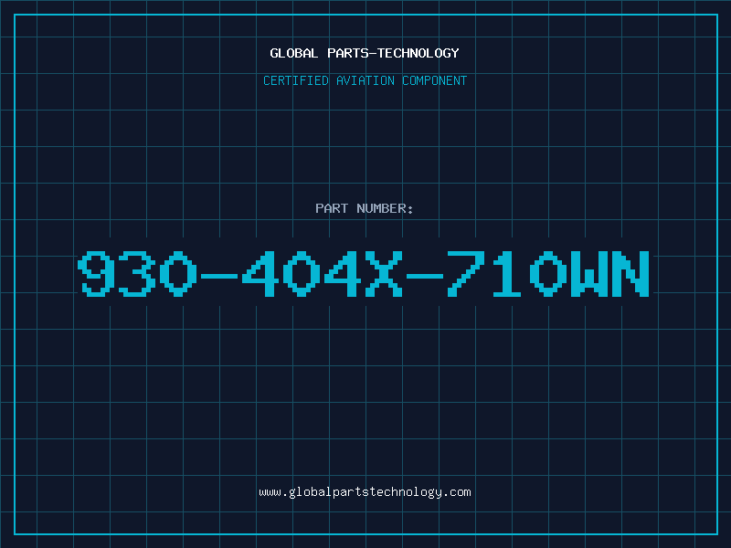 Aviation Part 930-404X-710WN