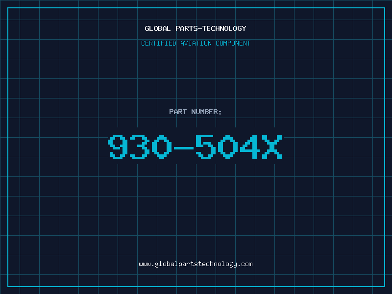 Aviation Part 930-504X