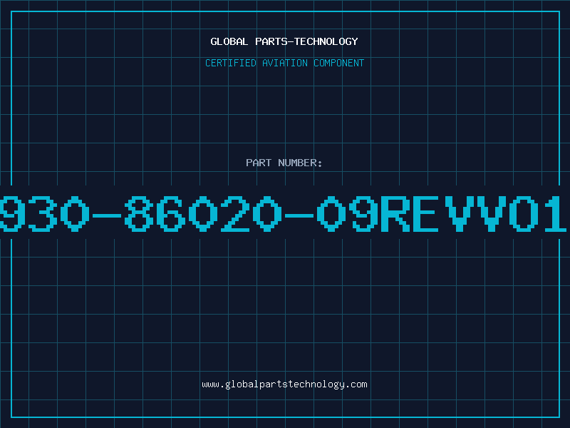 Aviation Part 930-86020-09REVVO1