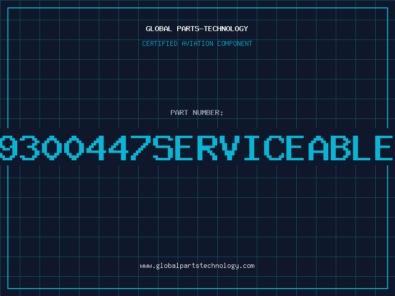 Aviation Part 9300447serviceable