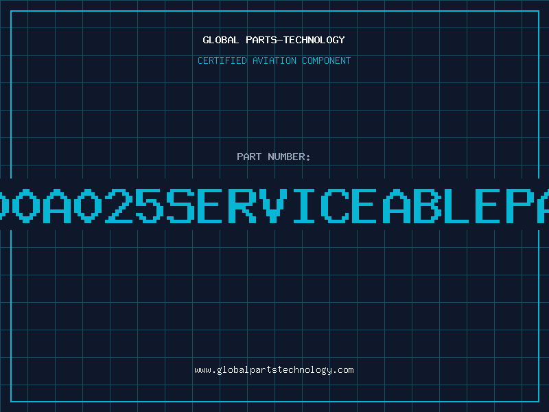 Aviation Part 9300A025serviceablepart