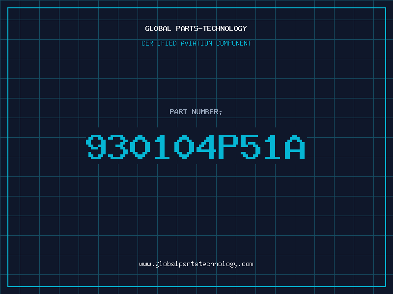 Aviation Part 930104P51A