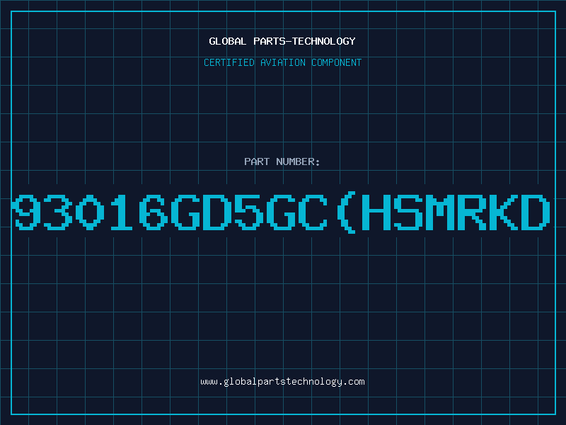 Aviation Part 93016GD5GCHSMRKD