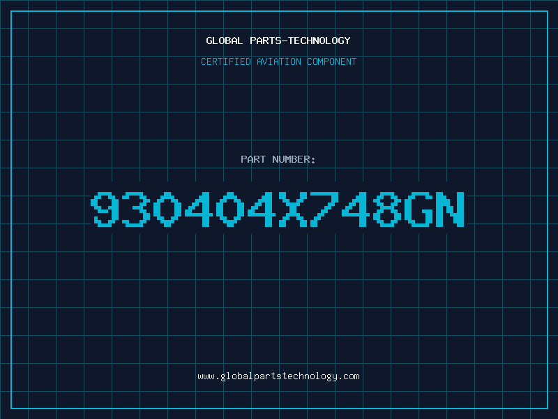Aviation Part 930404X748GN