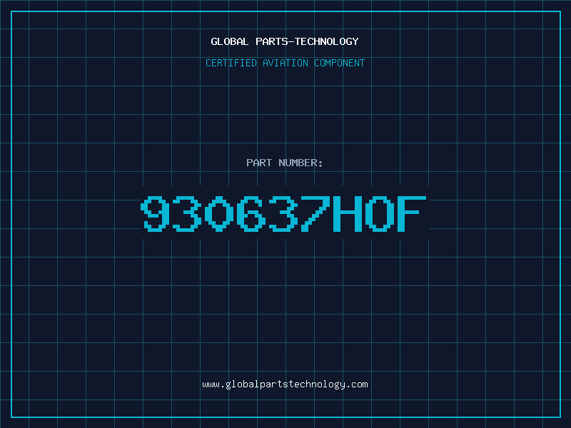 Aviation Part 930637HOF
