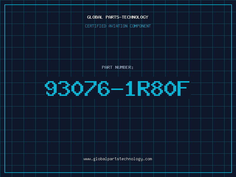 Aviation Part 93076-1R80F