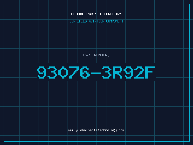 Aviation Part 93076-3R92F
