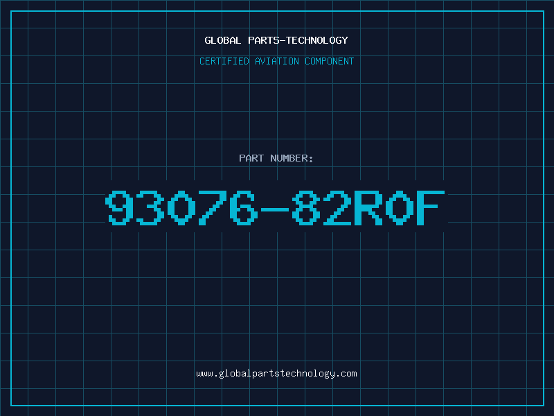 Aviation Part 93076-82R0F