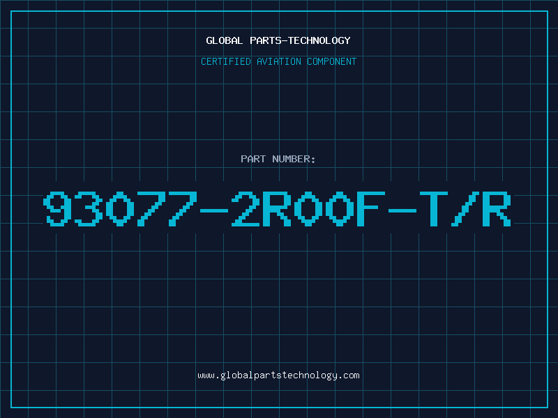 Aviation Part 93077-2R00F-T/R