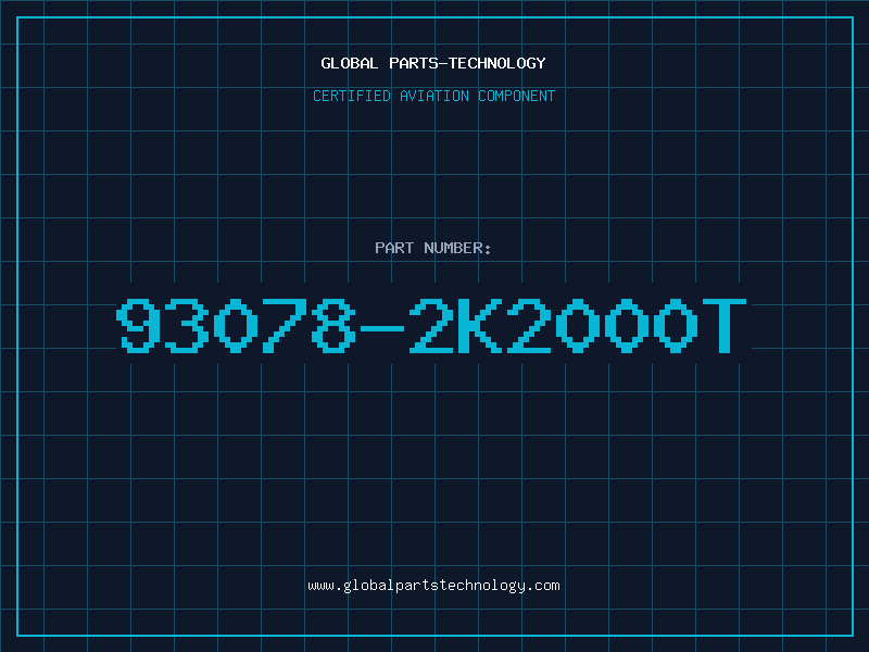 Aviation Part 93078-2K2000T