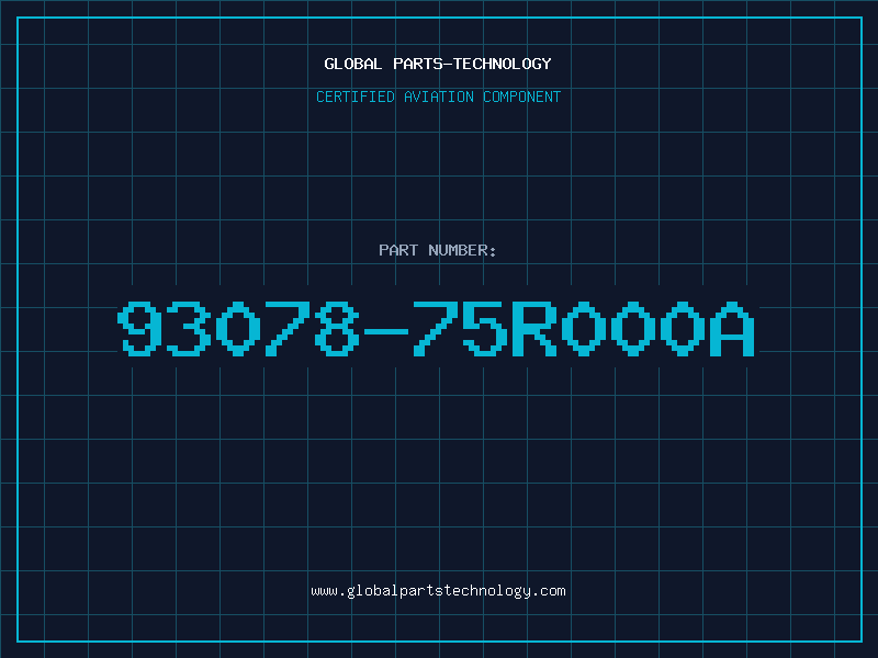 Aviation Part 93078-75R000A