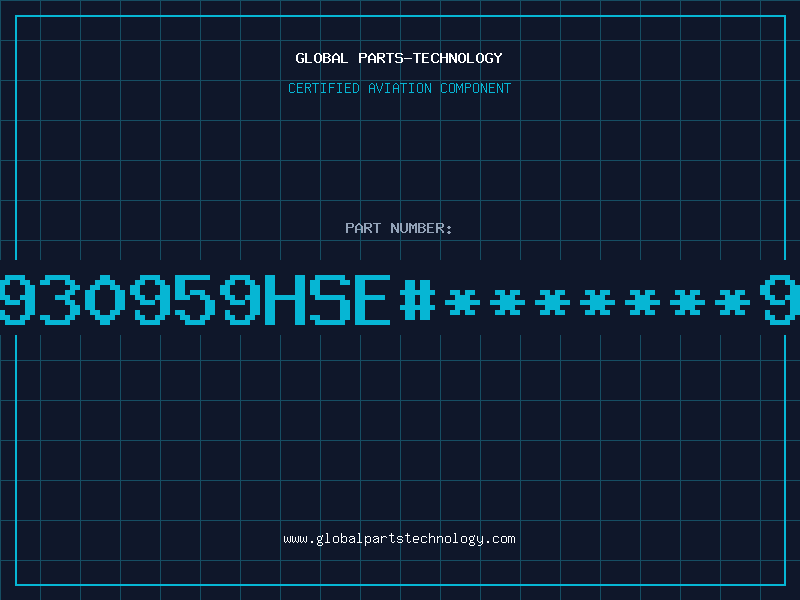 Aviation Part 930959HSE9