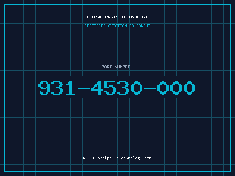 Aviation Part 931-4530-000