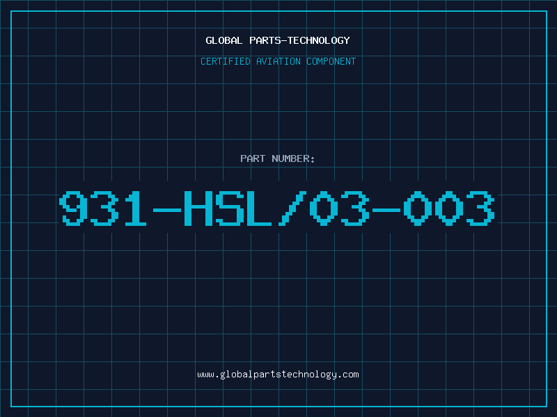 Aviation Part 931-HSL/03-003