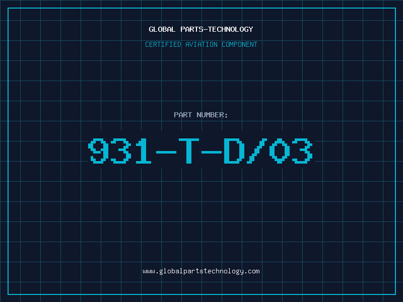 Aviation Part 931-T-D/03