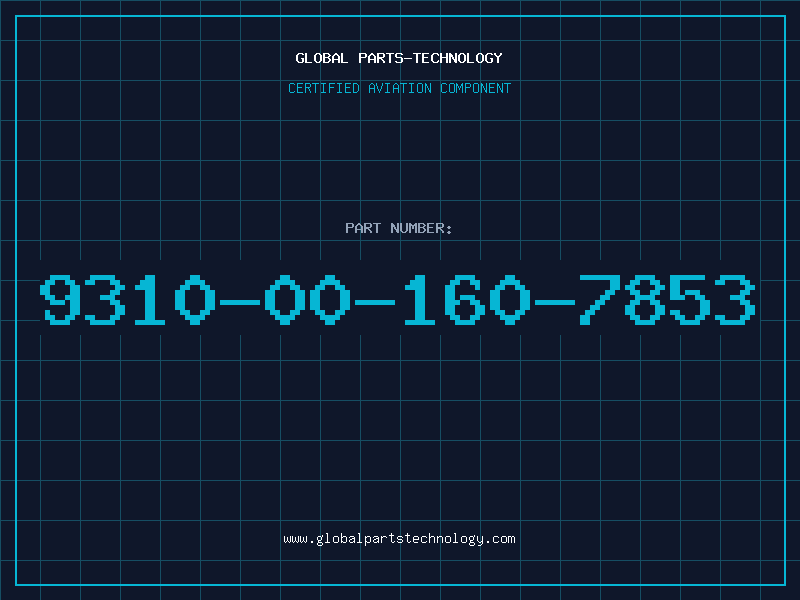 Aviation Part 9310-00-160-7853