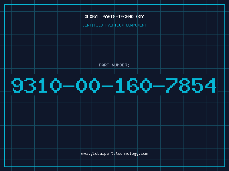 Aviation Part 9310-00-160-7854