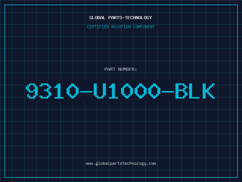 Aviation Part 9310-U1000-BLK
