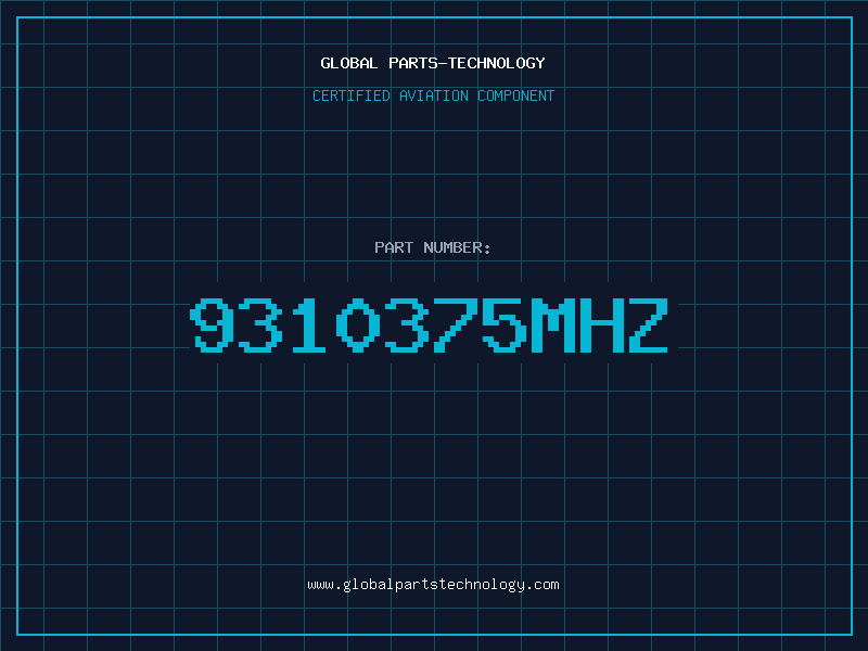 Aviation Part 9310375MHZ