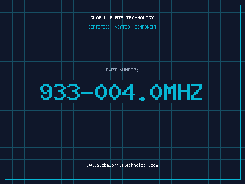 Aviation Part 933-004.0MHZ