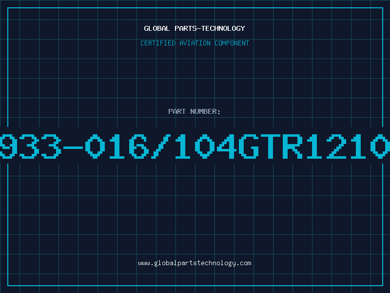 Aviation Part 933-016/104GTR1210