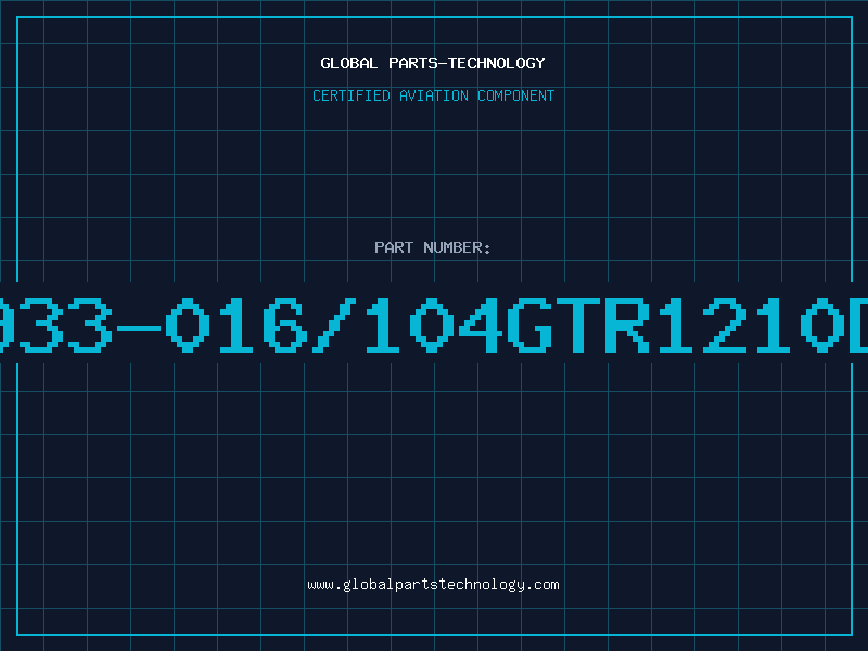Aviation Part 933-016/104GTR1210D