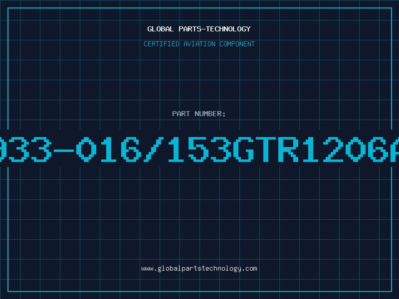 Aviation Part 933-016/153GTR1206A
