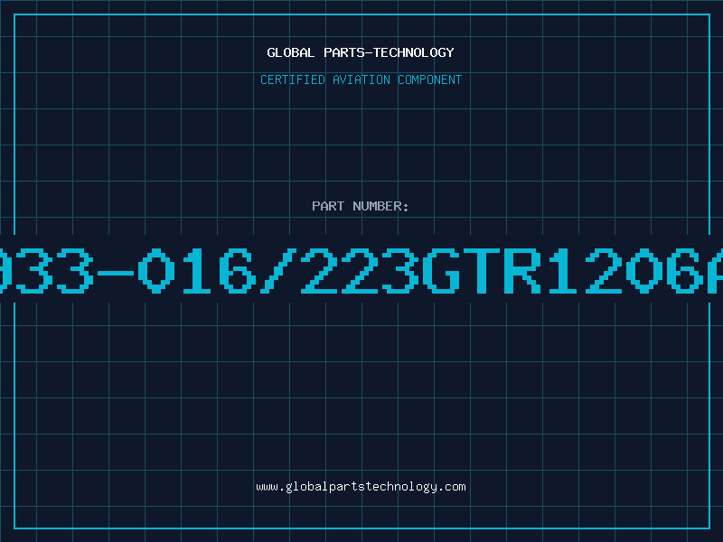 Aviation Part 933-016/223GTR1206A