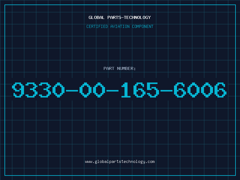 Aviation Part 9330-00-165-6006