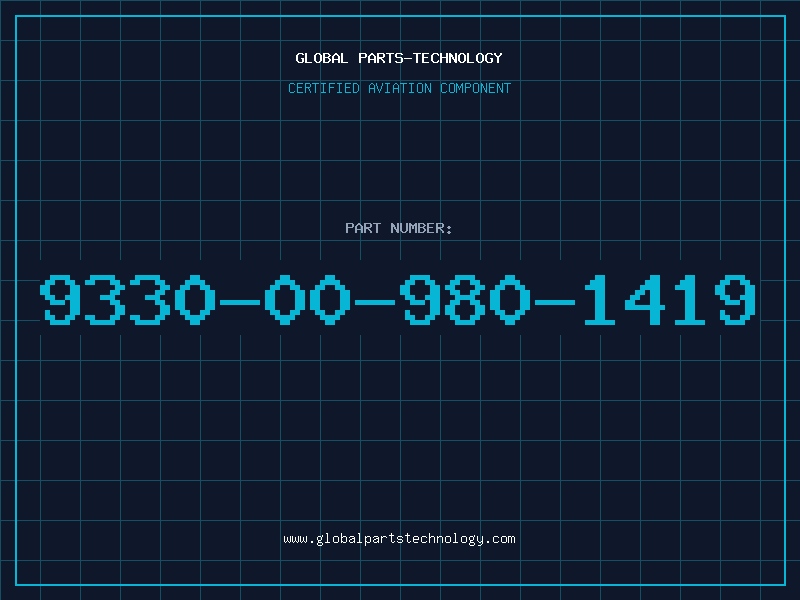 Aviation Part 9330-00-980-1419
