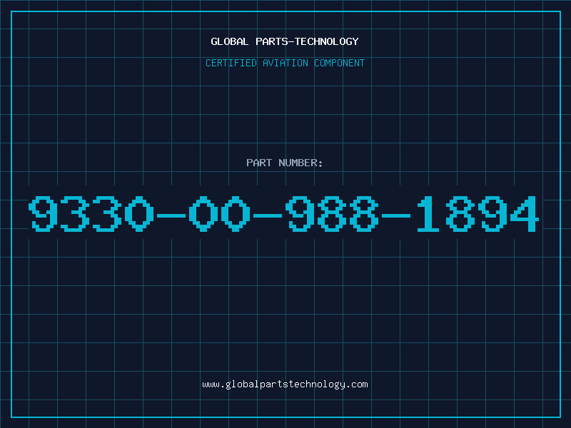 Aviation Part 9330-00-988-1894