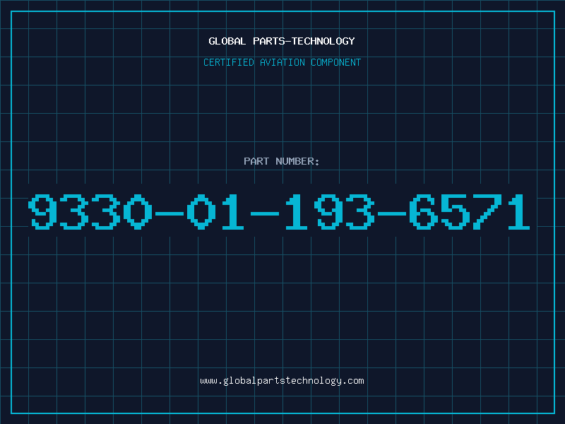 Aviation Part 9330-01-193-6571