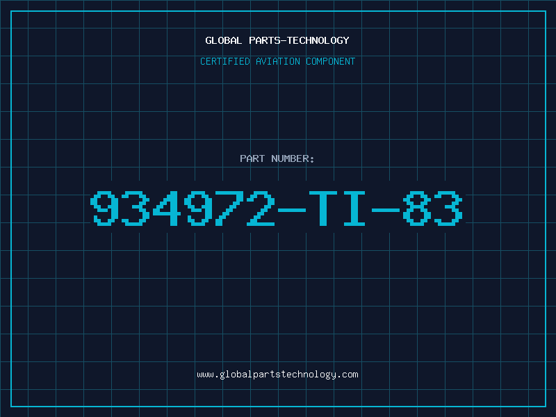 Aviation Part 934972-TI-83