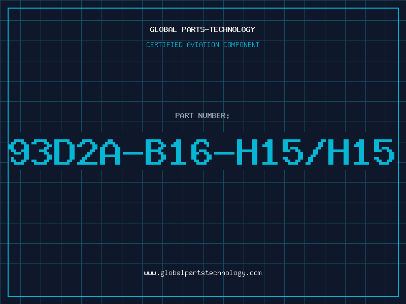 Aviation Part 93D2A-B16-H15/H15