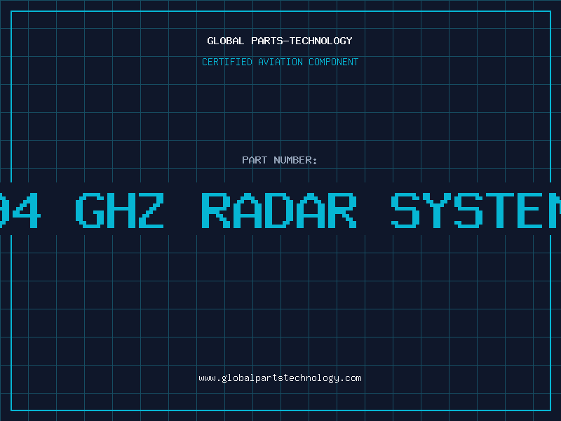 Aviation Part 94 ghz radar system