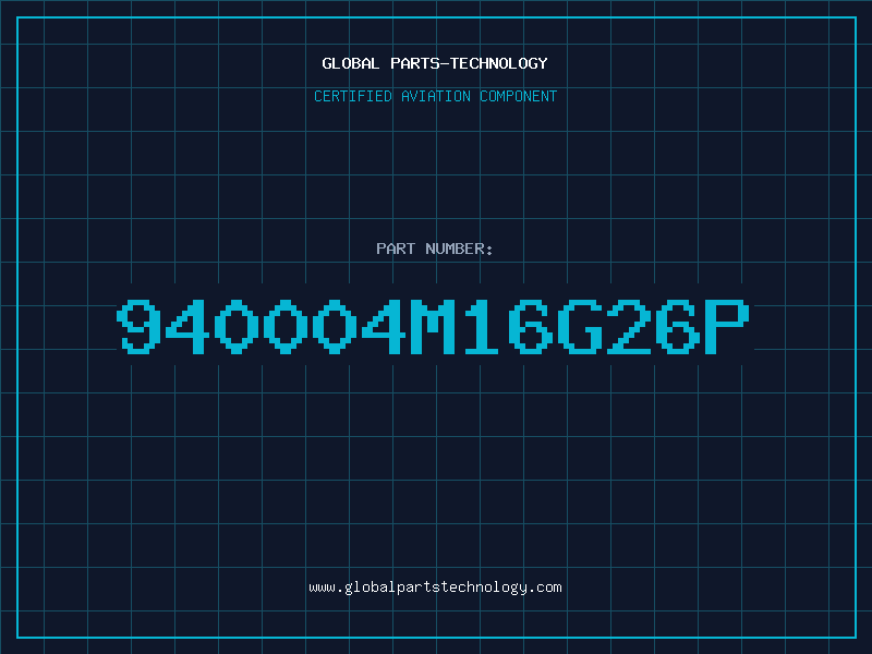 Aviation Part 940004M16G26P