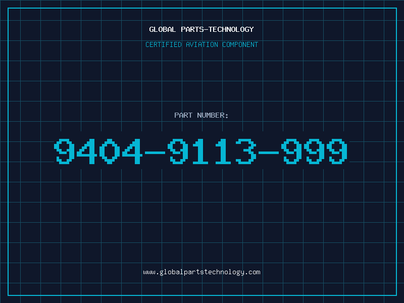 Aviation Part 9404-9113-999