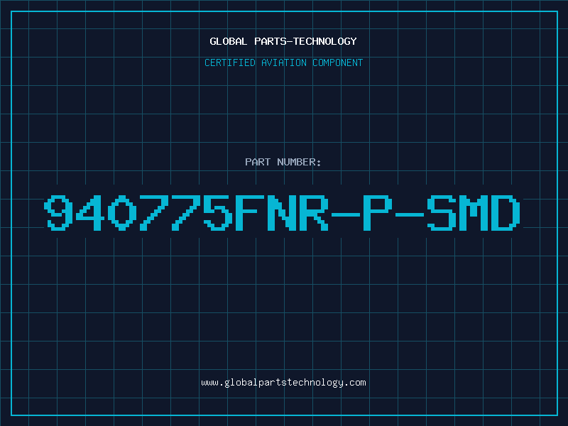 Aviation Part 940775FNR-P-SMD