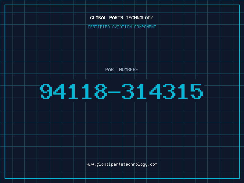 Aviation Part 94118-314315