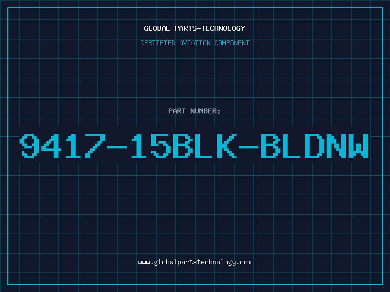 Aviation Part 9417-15BLK-BLDNW