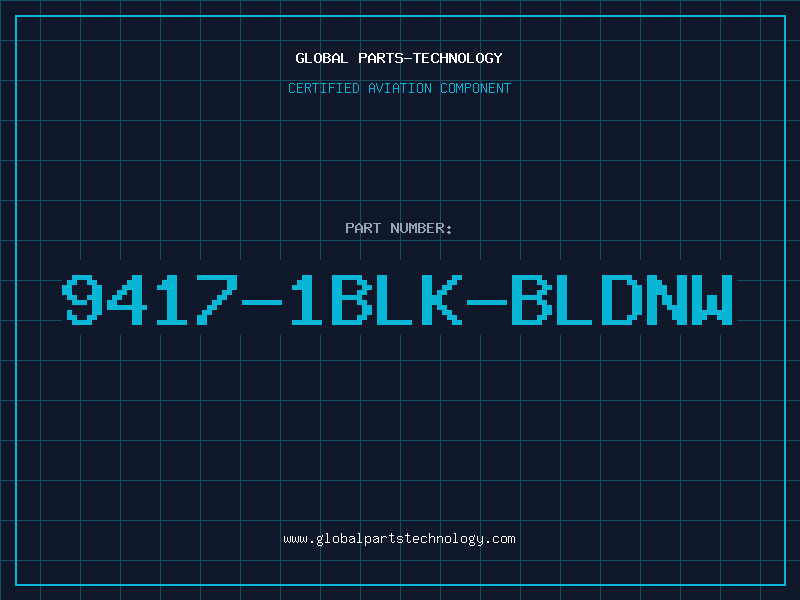 Aviation Part 9417-1BLK-BLDNW