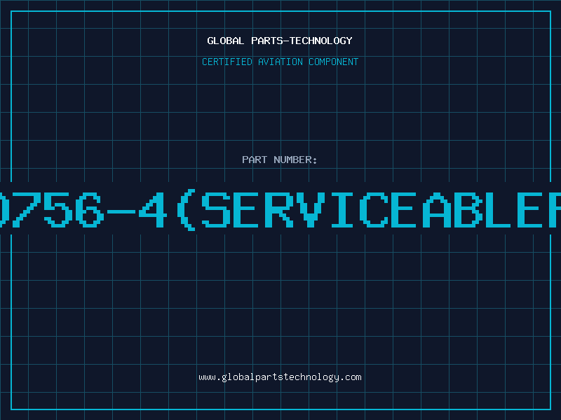 Aviation Part 941D756-4(serviceablepart
