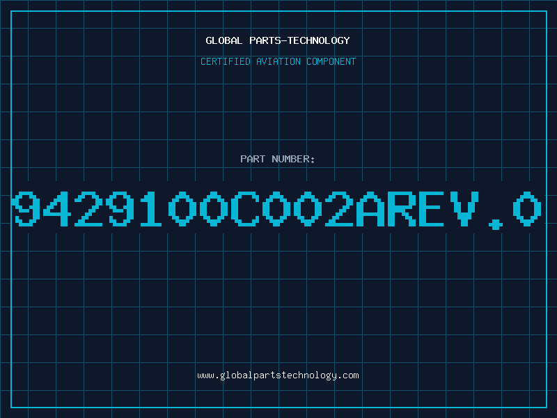 Aviation Part 9429100C002ARev.0