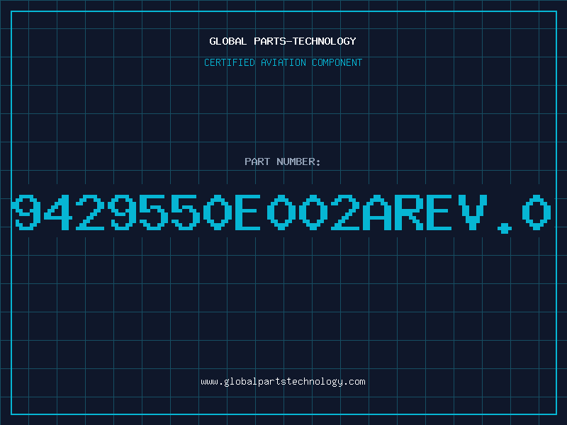 Aviation Part 9429550E002ARev.0