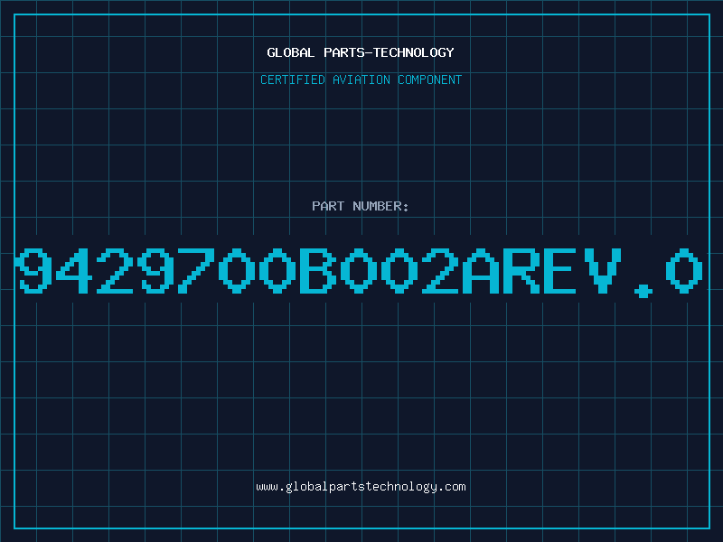 Aviation Part 9429700B002ARev.0
