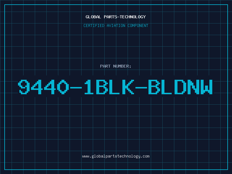 Aviation Part 9440-1BLK-BLDNW